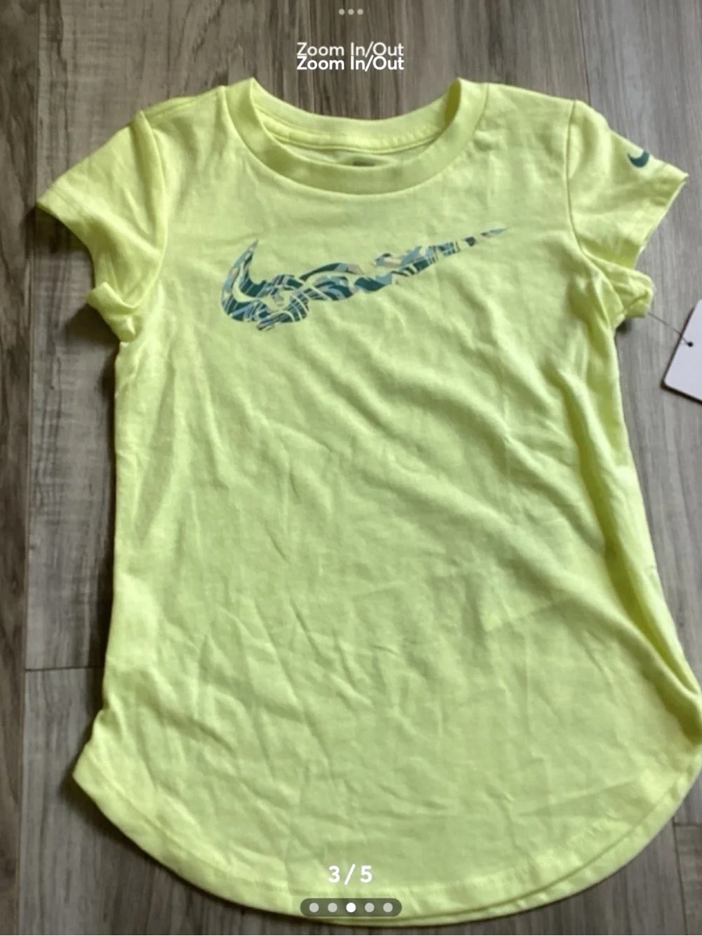 Nike toddler Girl tee & Shorts outfit size 4T(NWT) ~PRICE FIRM, NO OFFERS~ - Picture 3 of 5